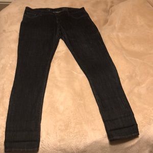Vans women’s skinny dark blue denim jeans SIZE 13